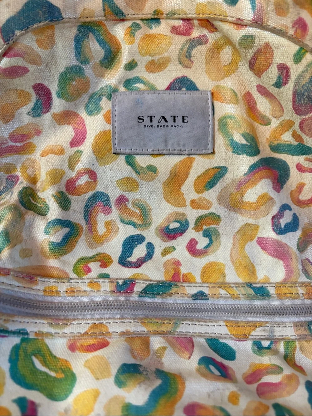 STATE Kane Kids Painterly Animal Backpack